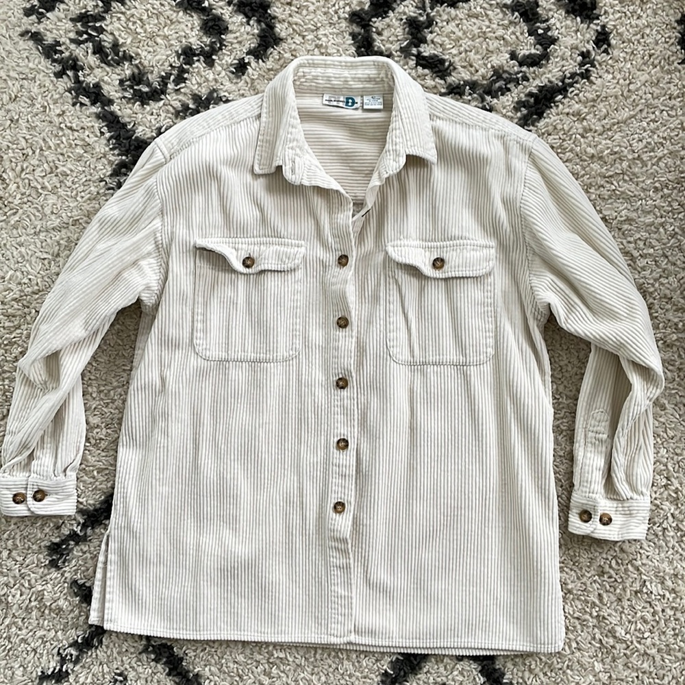 corduroy shacket